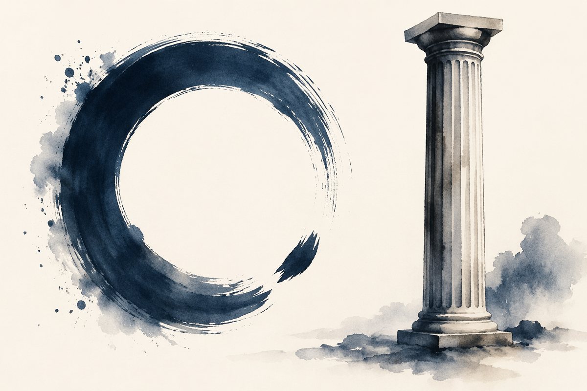 Sumi-e (ink) illustration